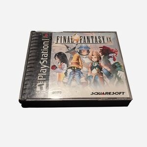 Final Fantasy IX (PlayStation) Video Game - White Artwork